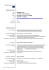 Curriculum Vitae Formato Europeo