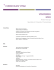 Curriculum vitae - Coni Servizi Spa