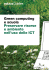 Green computing e scuola Preservare risorse e ambiente nell`uso