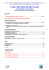Carta dei Servizi del Mare 2012