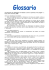 Glossario - USP Livorno