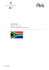 SUD AFRICA Rapporto Congiunto Ambasciate