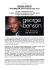 GEORGE BENSON “THE BREEZIN` 35th Anniversary Tour”
