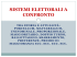 SISTEMI ELETTORALI powerpoint