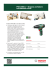 PSR 1080 LI — Trapano avvitatore con batteria al litio
