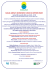 Il programma dell`evento
